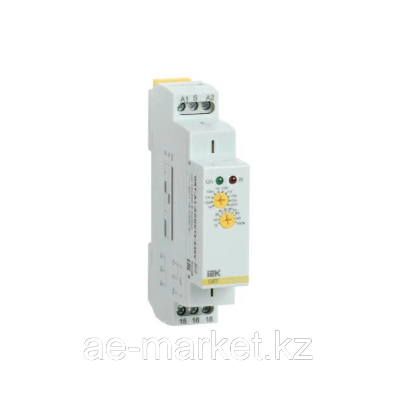 Реле задержки включения ORT 1 конт. 12-240В AC/DC ИЭК ORT-A1-ACDC12-240V NEW - фото 1 - id-p110489460