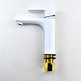 Смеситель для умывальника ATLAS Virgo, VG2002203, белый, цинк, фото 2