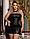 Сексуальное платье с ремешками на груди и прозрачными вставками Lady (3XL-4XL), фото 7
