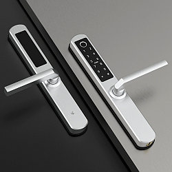 Умный замок для металлопластиковых дверей из нержавейки D100