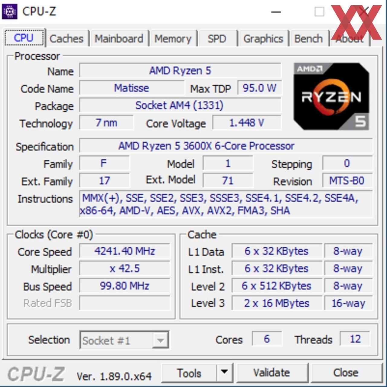 AMD Ryzen 5 3600XT - фото 3 - id-p116428834