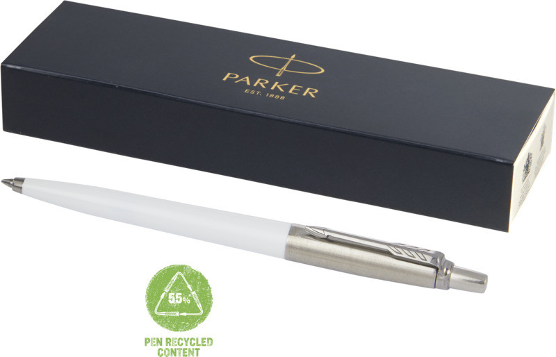 Шариковая ручка Parker Jotter Recycled, Белый - фото 1 - id-p116429955