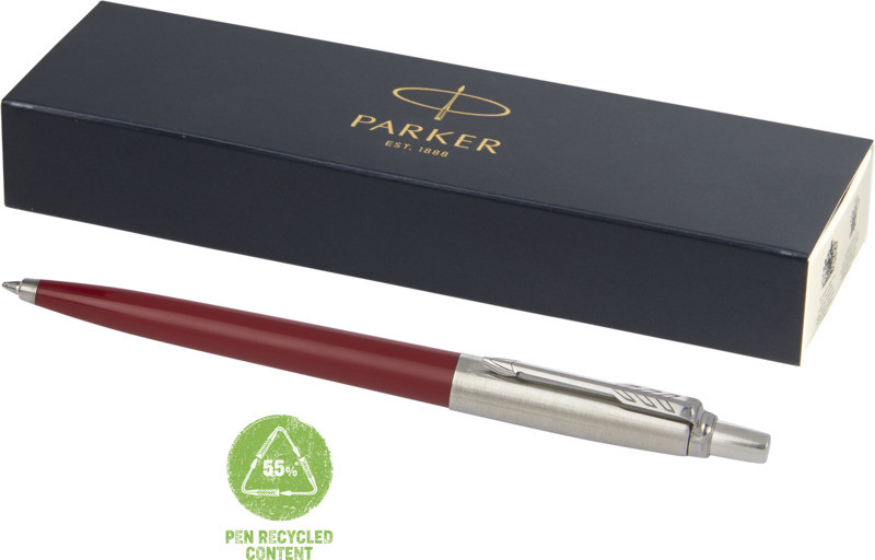 Шариковая ручка Parker Jotter Recycled, темно-красный - фото 1 - id-p116429964