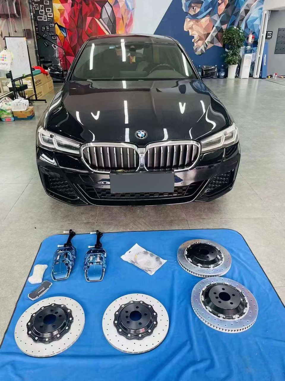 Усиленная тормозная система для BMW 5 серии (G30) LCI 2020-2024+