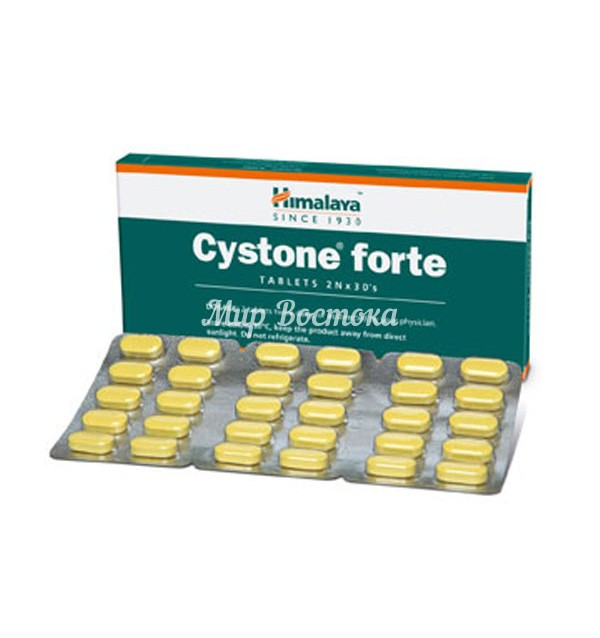 Препарат для лечения мочеполовой системы Cystone forte [Цистон форте] Himalaya (60 таблеток, Индия) - фото 1 - id-p116430487