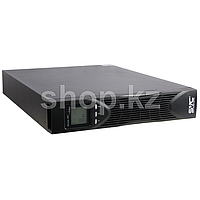 UPS SVC LRT-3KL-LCD, 3000VA, 2700W, 6x12V/9Ah, AVR 110-300V, 1xC19, 4xC13, 1xSchuko, USB,RS-232,RJ45