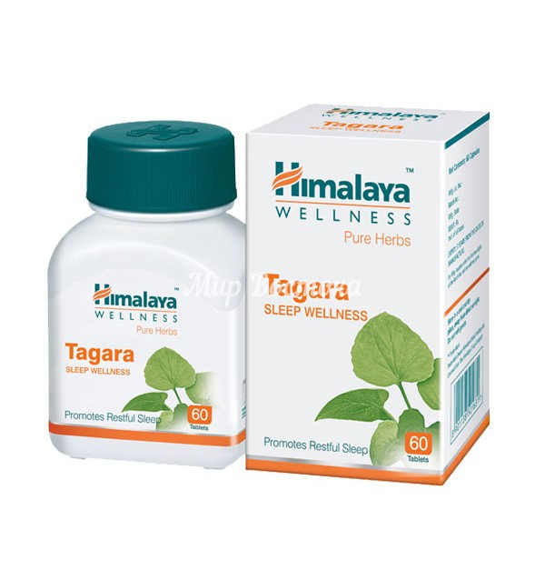 Натуральное снотворное Tagara [Тагара] Himalaya (60 таблеток, Индия) - фото 1 - id-p116430562
