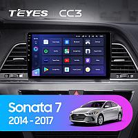 Автомагнитола Teyes CC3 6GB/128GB для Hyundai Sonata 2014-2017