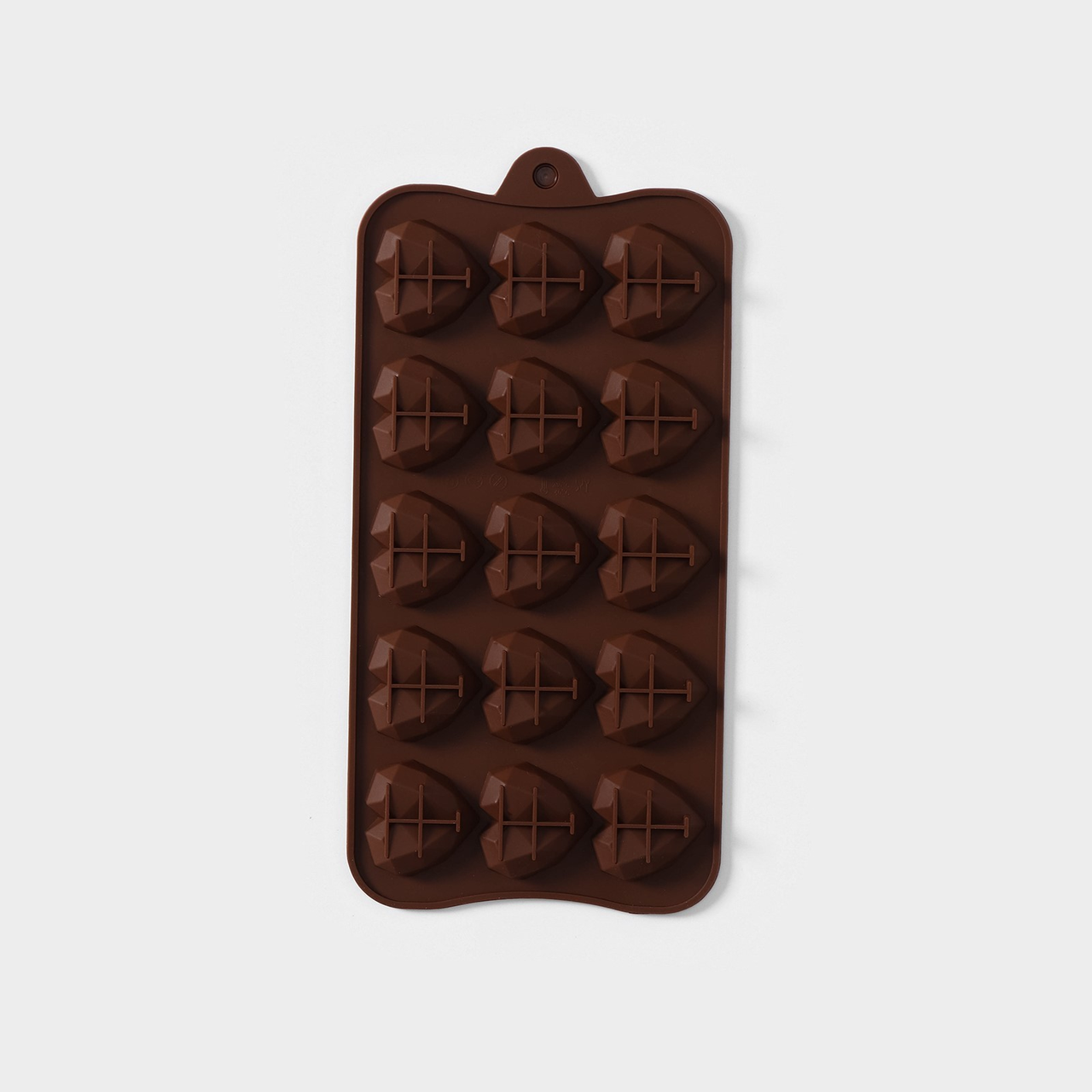 Силиконовая форма для шоколада сердце - фото 1 - id-p59862677