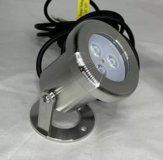 Прожектор HJ-SL100 RGB с ножкой для фонтана (Мощность: 6W, Диаметр: 100 мм, Разноцветное свечение) - фото 3 - id-p116431096