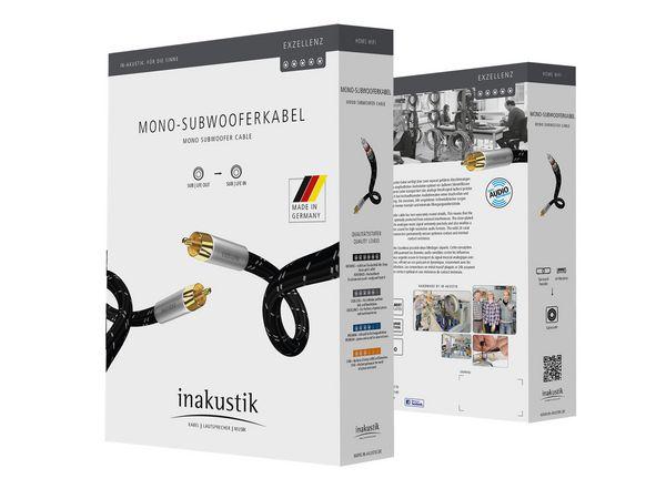 in-akustik GmbH and Co. Inakustik Кабель Excellence Mono-Subwoofer Cable 3,0m EAN:4001985513758