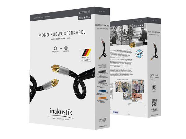 in-akustik GmbH and Co. inakustik Кабель Excellence Mono-Subwoofer Cable 3,0m EAN:4001985513758