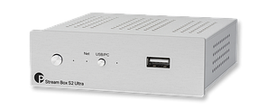PRO-JECT AUDIO SYSTEMS PRO-JECT Проигрыватель сетевой Stream Box S2 Ultra СЕРЕБРО EAN:9120082382694