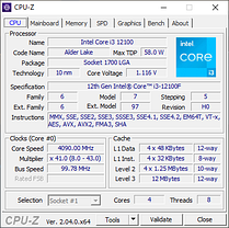 Intel Core i3-12100F OEM, фото 2