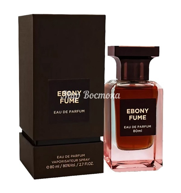 Парфюмерная вода Ebony Fume от Fragrance World (схож с Еbеnе Fumе от Тоm Fоrd, 80 мл) - фото 1 - id-p116441793