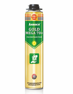 ASMACO Gold Mega 70+ Профессиональная Монтажная пена, ОАЭ, фото 2