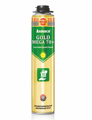 ASMACO Gold Mega 70+ Профессиональная Монтажная пена, ОАЭ, фото 1