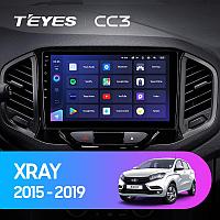 Автомагнитола Teyes CC3 6GB/128GB для Lada XRAY 2015-2019