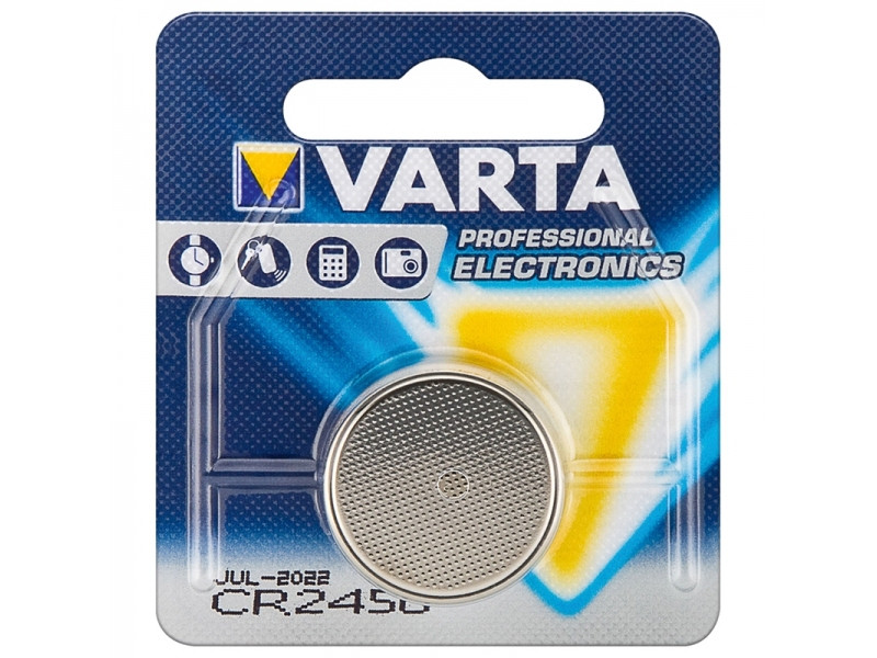 Батарейка Varta Lithium CR2450 3V - фото 1 - id-p116280418
