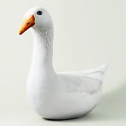 Блоптоп Мягкая игрушка антистресс Белый Гусь обнимусь
