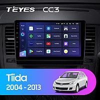 Автомагнитола Teyes CC3 6GB/128GB для Nissan Tiida 2004-2013