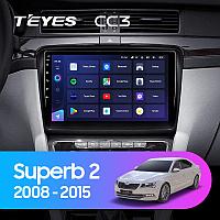 Автомагнитола Teyes CC3 6GB/128GB для Skoda Superb 2008-2015