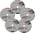 Bosch Expert for Inox Набор отрезных дисков 76 мм для GWS 12V-76, 5 шт, фото 5