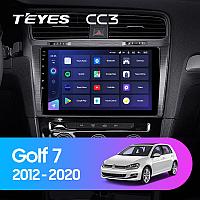Автомагнитола Teyes CC3 6GB/128GB для Volkswagen Golf 7 2012-2020