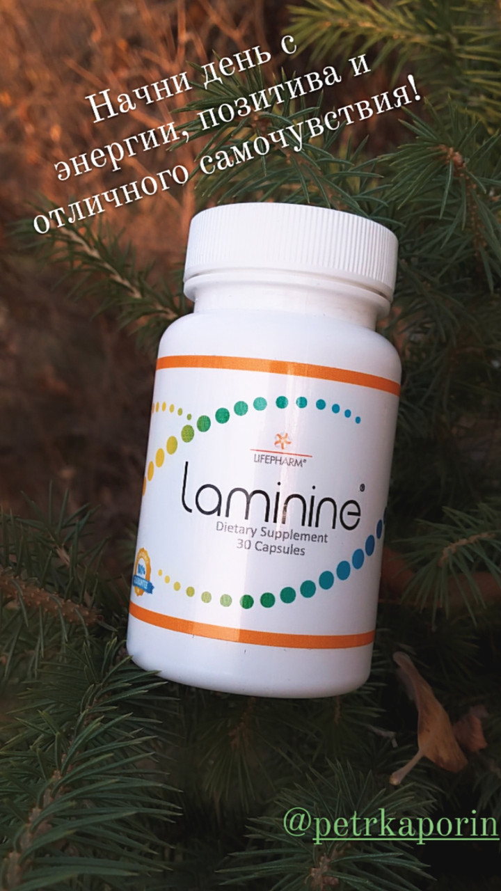 Ламинин / Laminine®, 120 капсул, оригинал, США, LifePharm Global