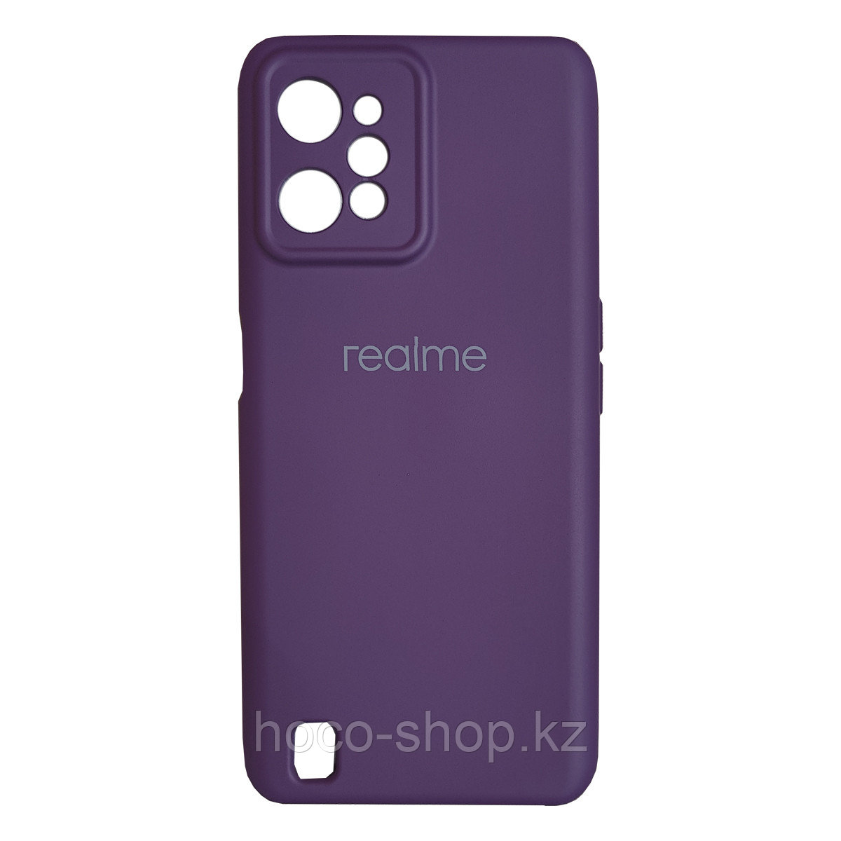 Чехол на Realme C31 гель Пурпур - фото 1 - id-p116442970