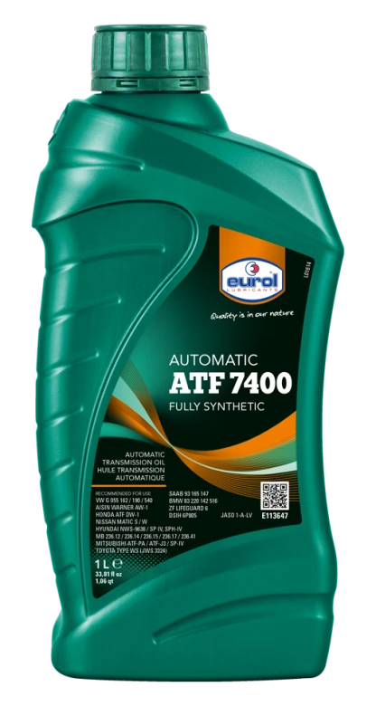 Синтетическое трансмиссионное масло Eurol ATF 7400 1л - фото 1 - id-p116448046