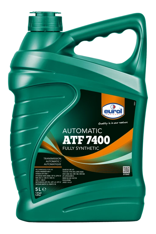 Синтетическое трансмиссионное масло Eurol ATF 7400 5л, фото 1
