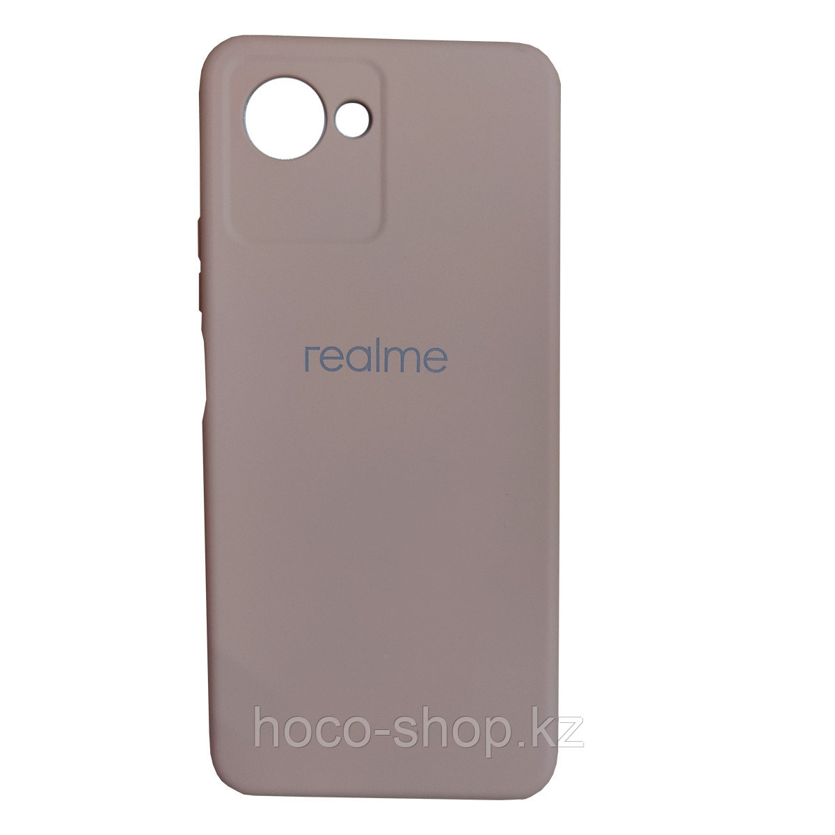Чехол на Realme C30 гель Бежевый, фото 1
