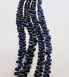 Сапфир, граненый, в каплях, 8×5мм, фото 2