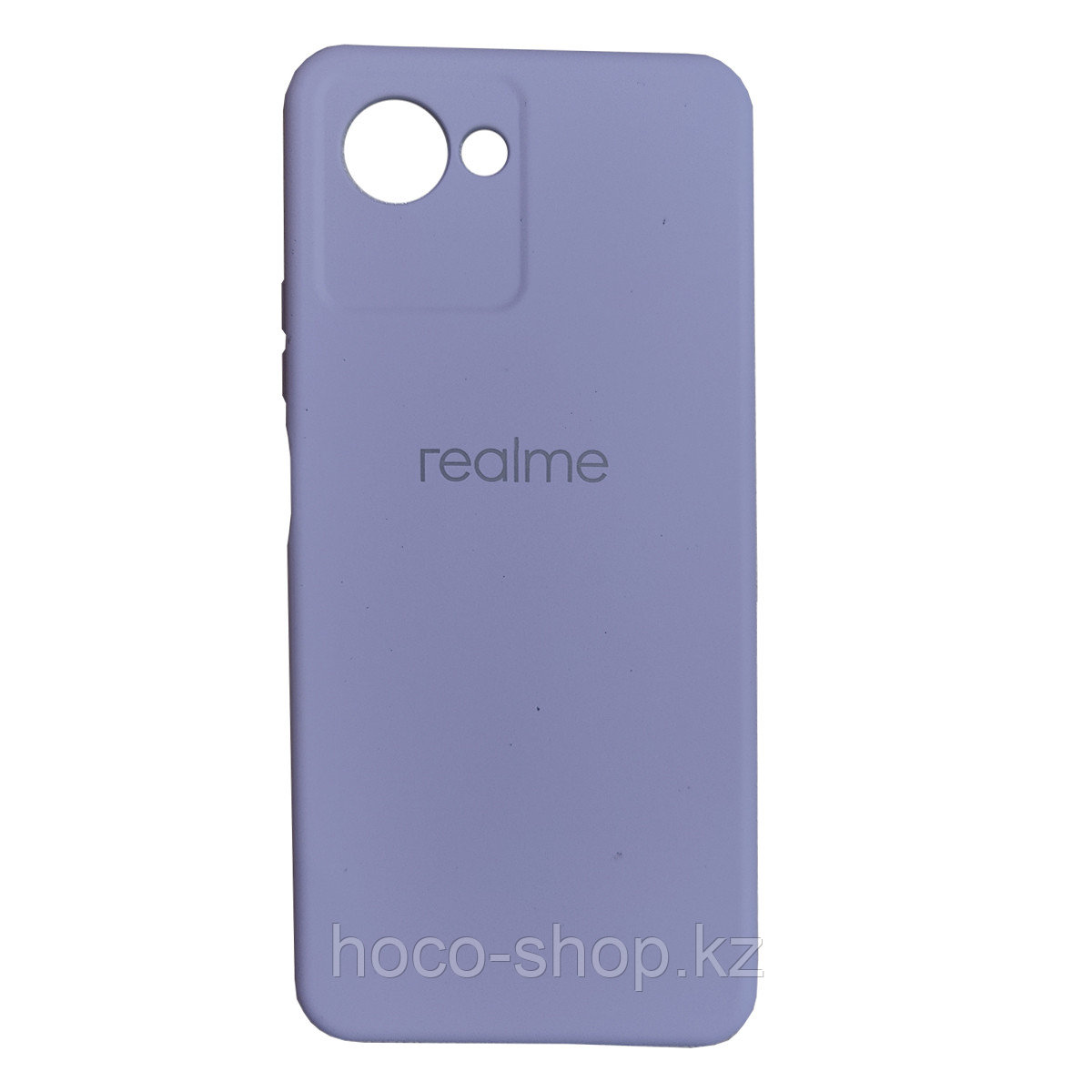 Чехол на Realme C30 гель Сиреневый