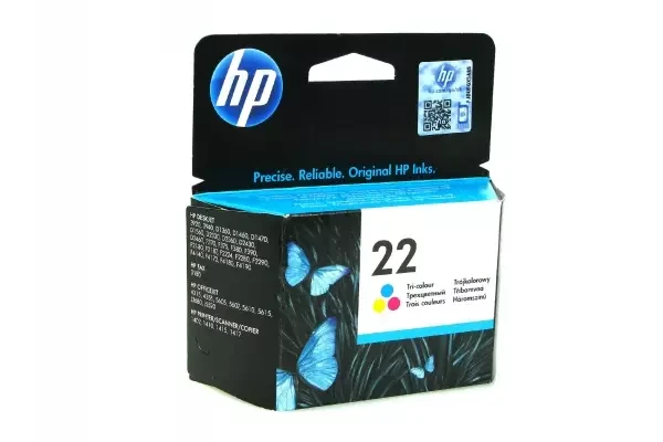 Струйный картридж HP 22 (Оригинальный, Цветной) C9352AE - фото 2 - id-p45041680