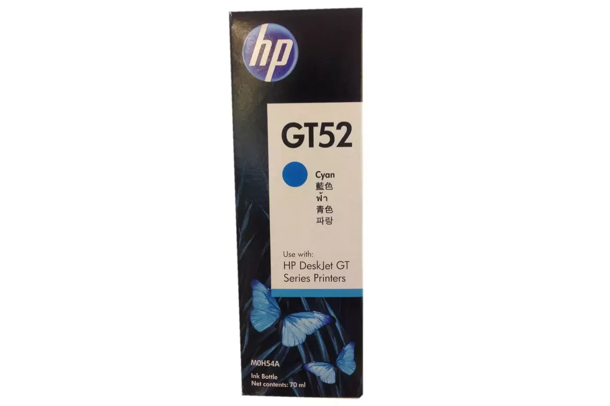 Чернила для печатного оборудования HP GT52 C (Голубой - Cyan) M0H54AE - фото 2 - id-p45042154