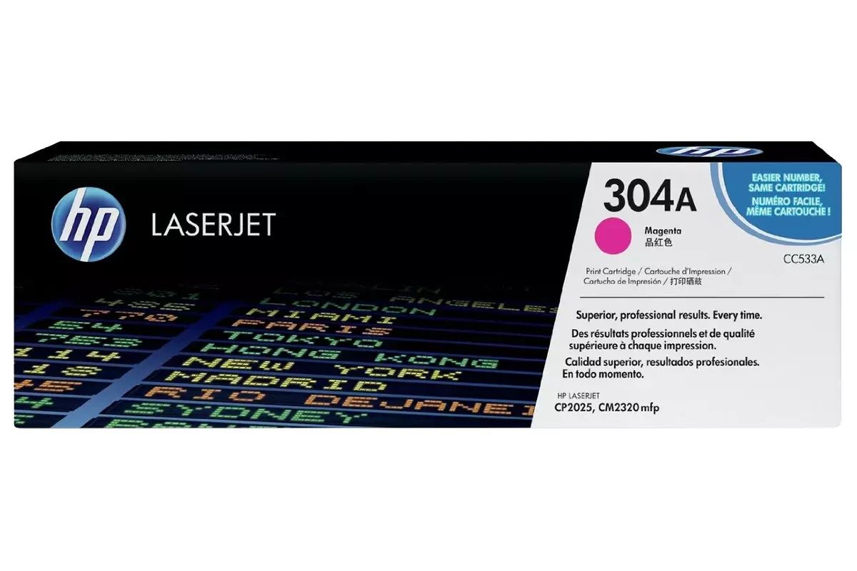 Тонер картридж HP 304A (Оригинальный, Пурпурный - Magenta) CC533A - фото 2 - id-p45041759