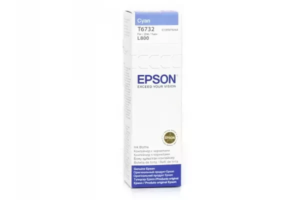 Чернила для печатного оборудования Epson 673 (Голубой - Cyan) C13T67324A - фото 2 - id-p70833788