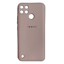 Чехол на Realme C25Y гель Бежевый