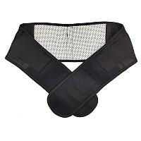 Турмалиновый пояс ортопедический двойной (M)