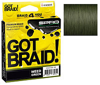 Бау SPRO GOT BRAIDI GREEN (300м - 0.08мм - 4.8кг) алды