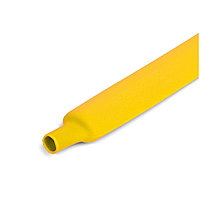 Трубка термоусаживаемая Deluxe 12/6 жёлтая (100 м в упаковке) 2-016441 12/6-y
