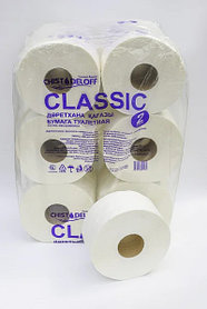 Бумага туалетная Jumbo ELITЕ белая 100% целлюлоза, 2-слойная