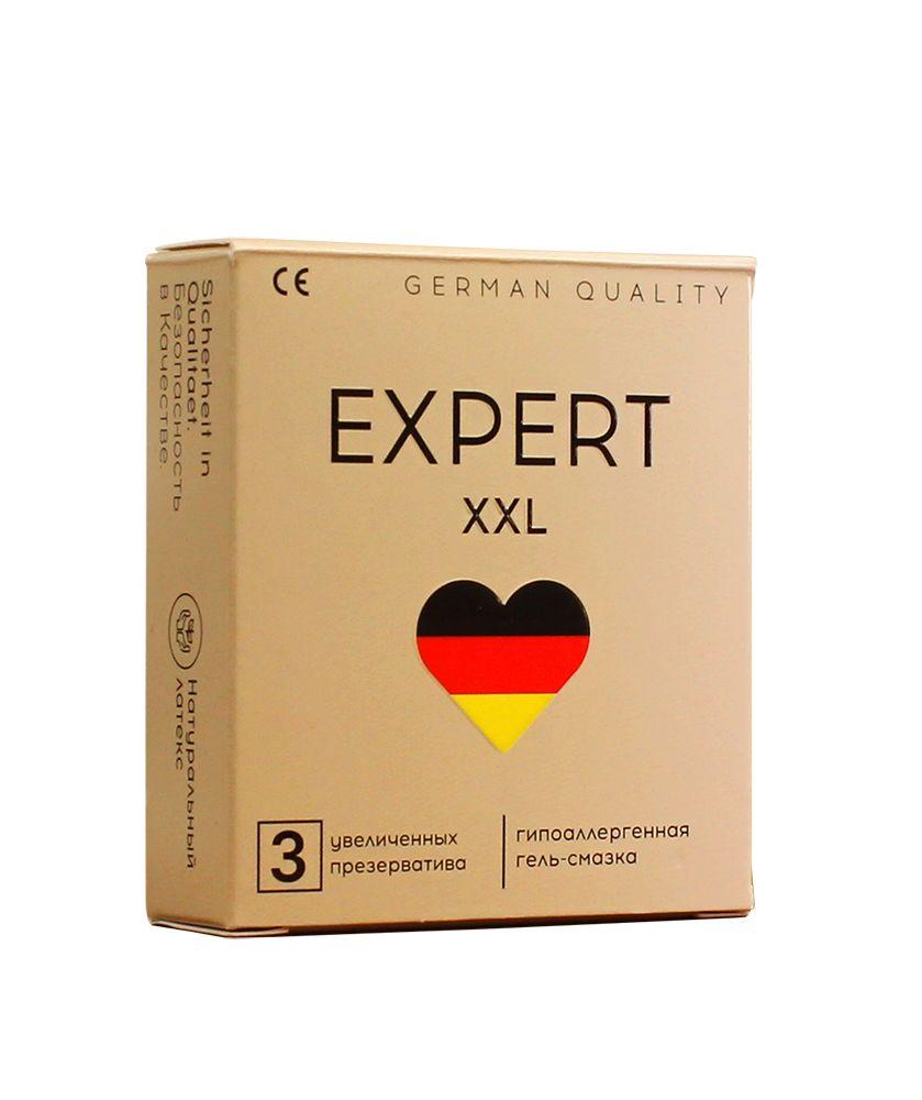 Презервативы EXPERT XXL № 3 (УВЕЛИЧЕННОГО РАЗМЕРА), 3 штуки, Германия, фото 1
