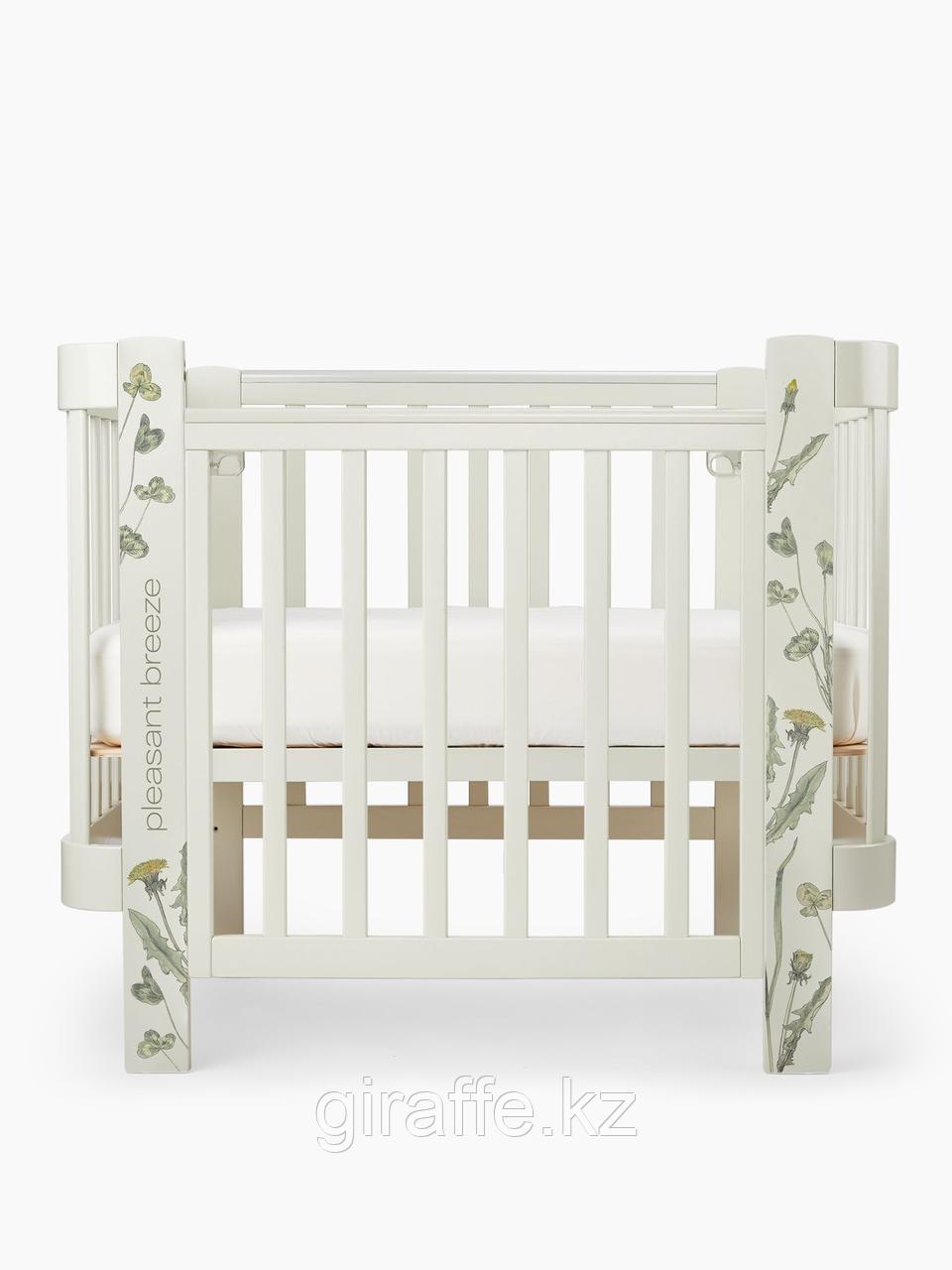 Кроватка-трансформер Happy baby MOMMY LOVE 3в1 (люлька с расширением) шалфей Арт. 95026 Категория от 0 до 1