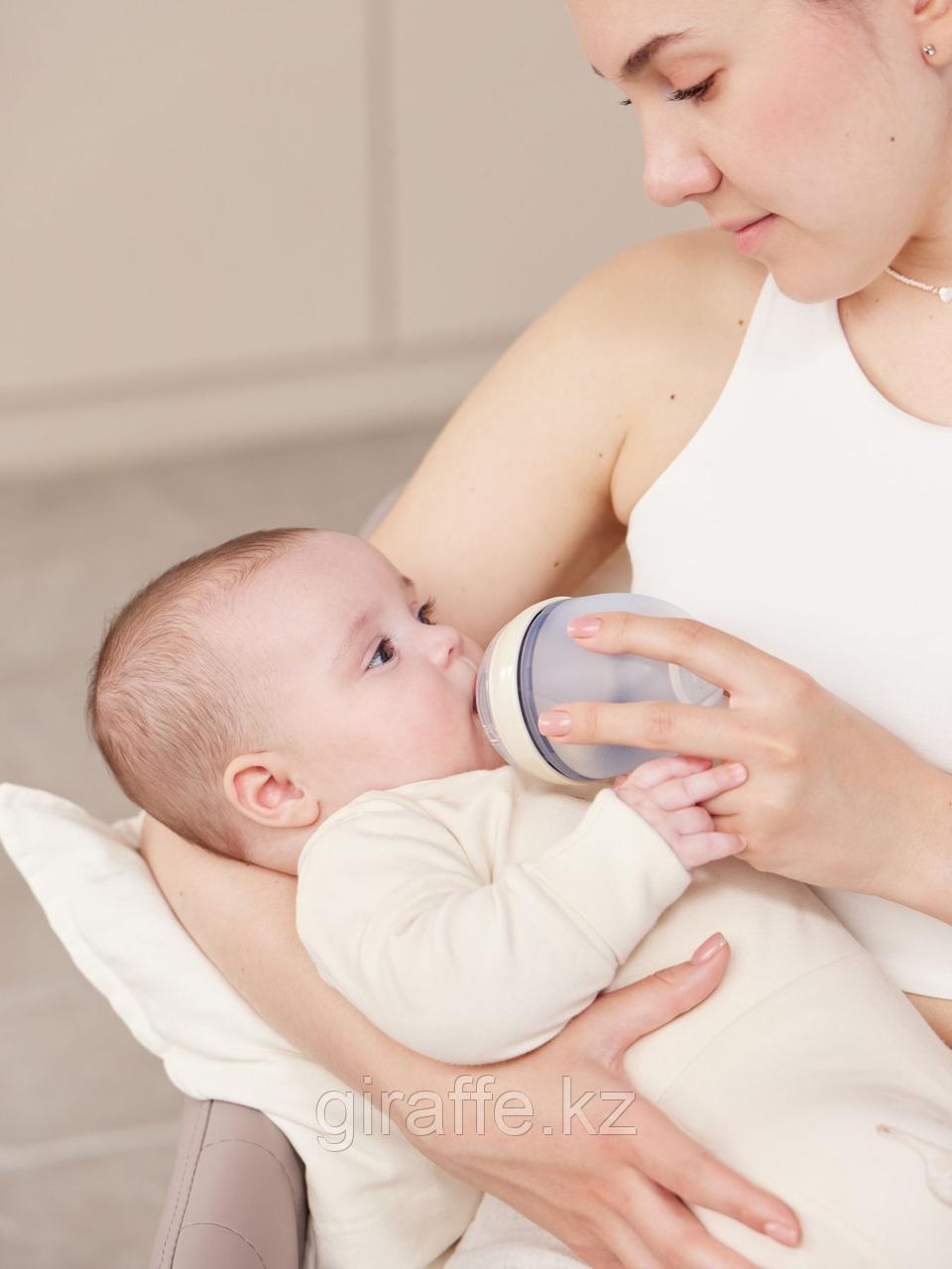 Happy Baby Бутылочка для кормления с силиконовой соской 150 мл. Арт. 10026 - фото 4 - id-p116452125