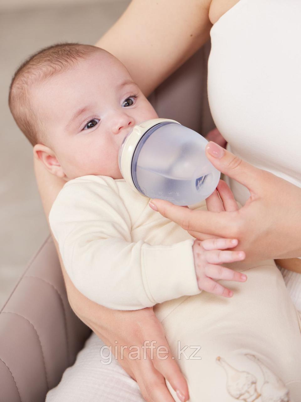 Happy Baby Бутылочка для кормления с силиконовой соской 150 мл. Арт. 10026 - фото 6 - id-p116452125