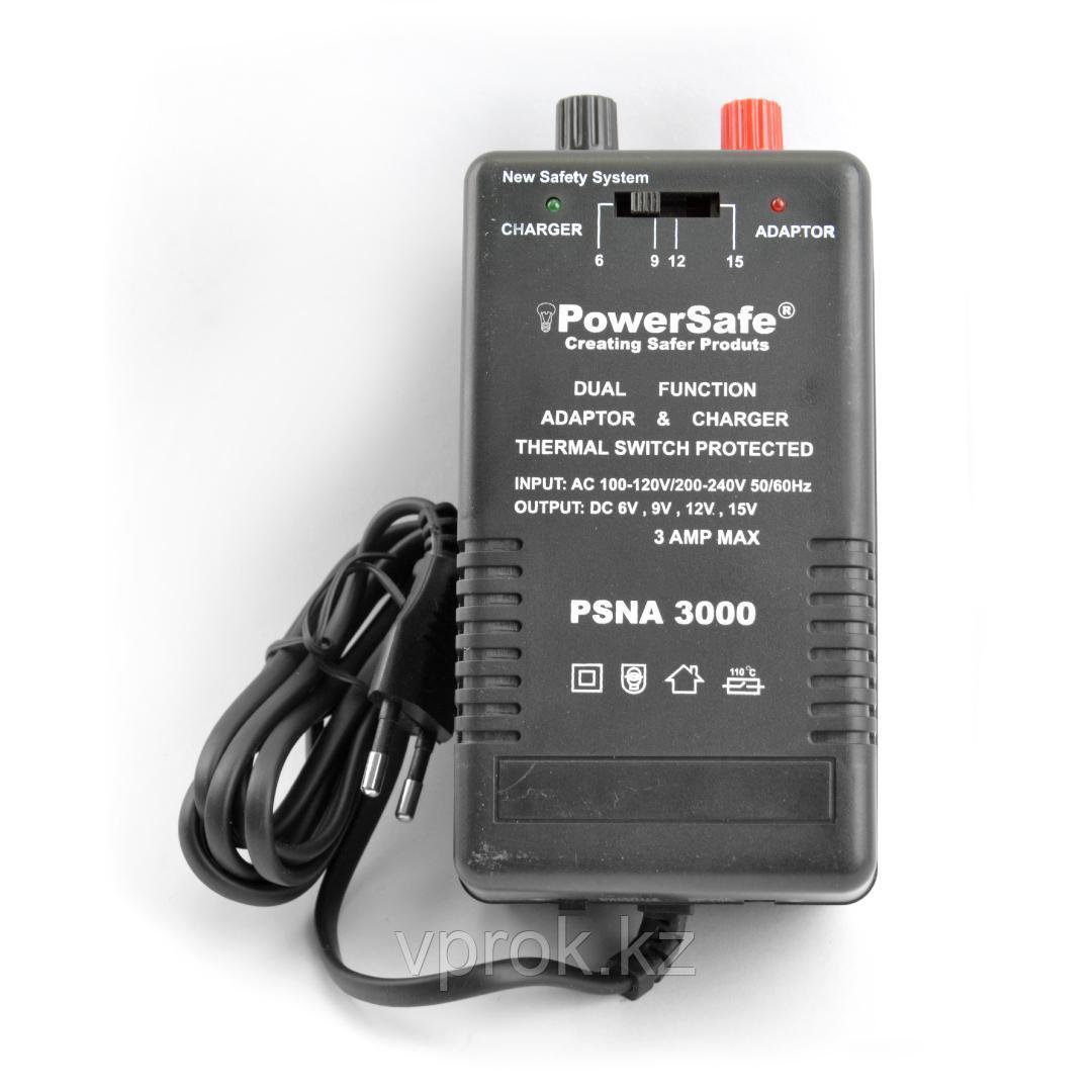 Адаптер питания и зарядное устройство PowerSafe PSNA 3000, DC6-15В, 3А - фото 1 - id-p116452745
