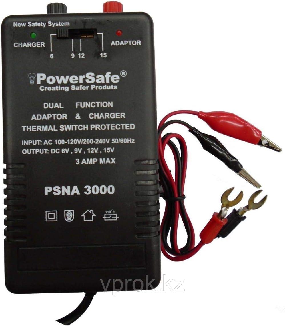 Адаптер питания и зарядное устройство PowerSafe PSNA 3000, DC6-15В, 3А - фото 2 - id-p116452745